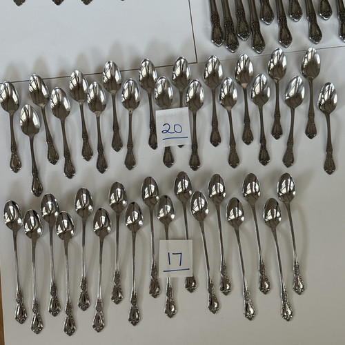 133 Piece Set Oneida Kennett Square Distinction Deluxe HH Stainless Lot - Picture 7 of 21