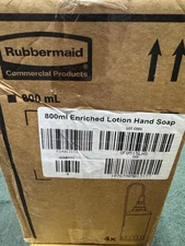 Rubbermaid FG4013131 OneShot Lotion Hand Soap Refills 4pk 800mL 27 oz Brand New