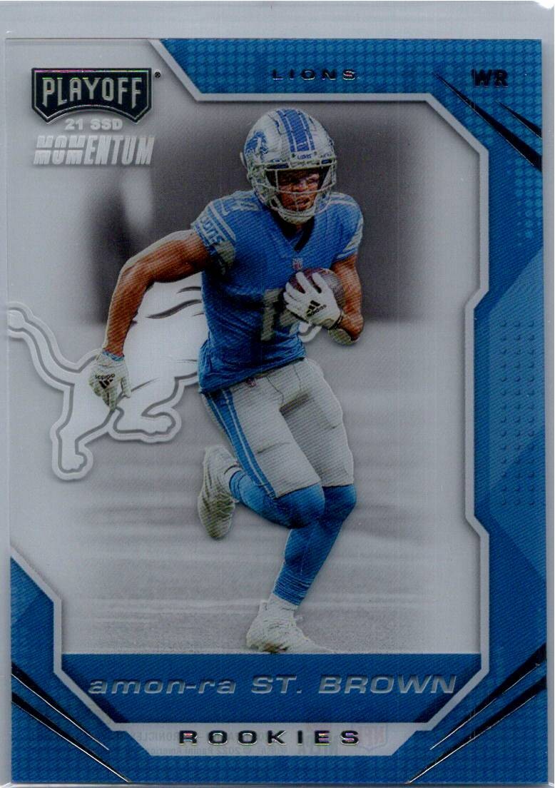 Amon-Ra St. Brown Panini Chronicles Playoff Momentum Rookies #PMR28 Base