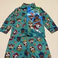 Paw Patrol 2T Dino Rescue Flannel Flame Resistant 2 Piece Pajama PJ Set