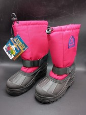 New Kid's Size 5 Pink Kamik Winter Snow Boots Waterproof Insulated Kamik Wool