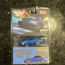 1/64 MINI GT MIJO EXCLUSIVES NISSAN SKYLINE GT-R TOP SECRET BAYSIDE BLUE
