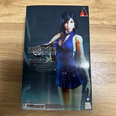 Final Fantasy VII Play Arts Kai Tifa Lockhart Dress Figur Neu Komplett