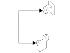 Genuine BMW Park Sensor Mount Kit 51-12-5-A35-818