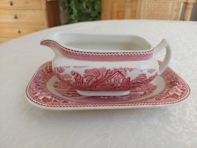 Sauciere ''Woodland'' Moses 1751 Woud & Sons Burslem England 