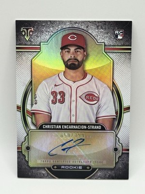 CHRISTIAN ENCARNACION-STRAND 2024 TRIPLE THREADS ROOKIE RC AUTO /199