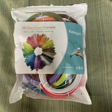 3D Artist Supply 3D Pen Filament Refill Pack 1.75mm ABS With 20 Unique Colors