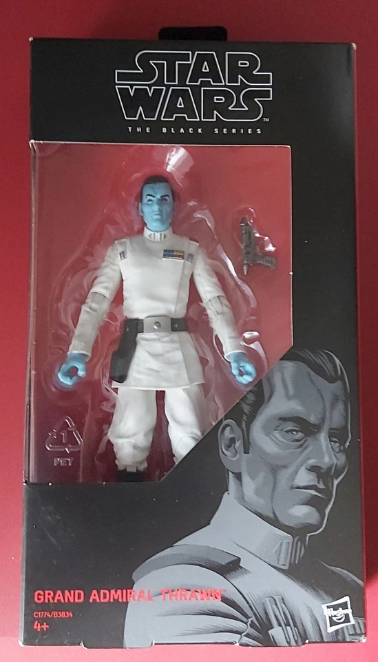 Star Wars The Black Série Figurine Grand Amiral THRAWN - Photo 1/1