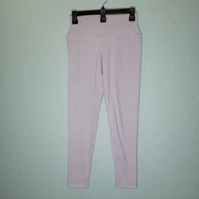 Alo Yoga Womens Pink Activewear High-Waist Airbrush Workout Leggings sz M