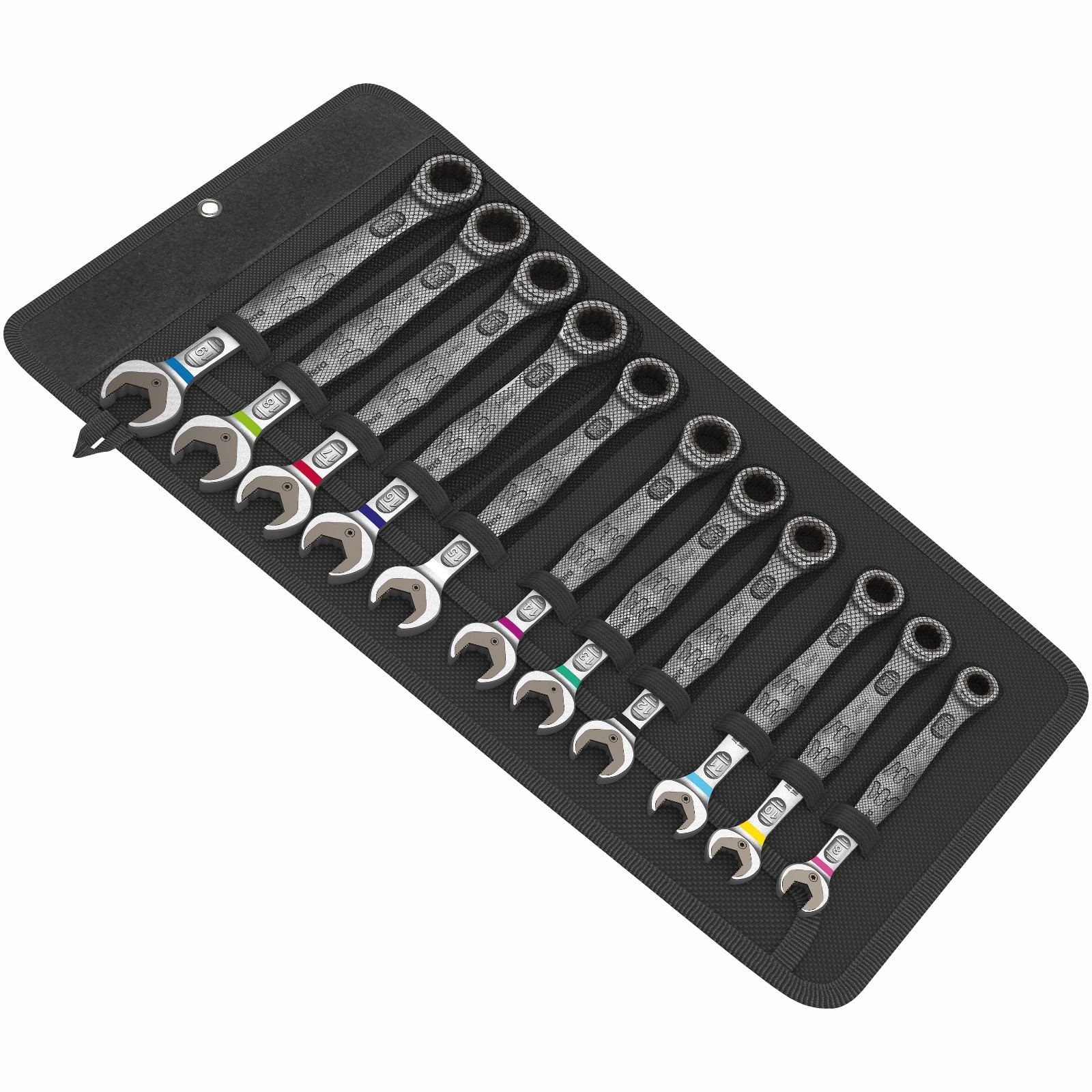 Wera 05020013001 11 Piece Metric Joker Ratcheting Combination Wrench Set