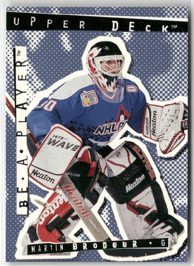 1994-95 UPPER DECK BE A PLAYER #R58 MARTIN BRODEUR NEW JERSEY DEVILS