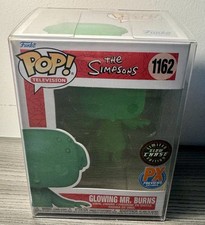 Funko Pop The Simpsons Glowing Mr. Burns PX Preview Exclusive Vinyl Figure #1162