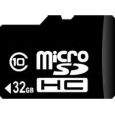 32GB microSDHC Card Class 10 Flash Memory Card with Adapter