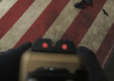 Ez install  Glock Gen 3  4 Polymer Rear Sight fits Most models. ez install