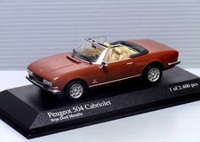 1/43 Mini Champs Peugeot 504 Cabriolet