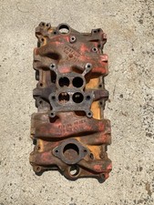 Vintage Oem Chevy Small Block 1957 283 Sbc Cast Intake Manifold 3731398 K-1-56