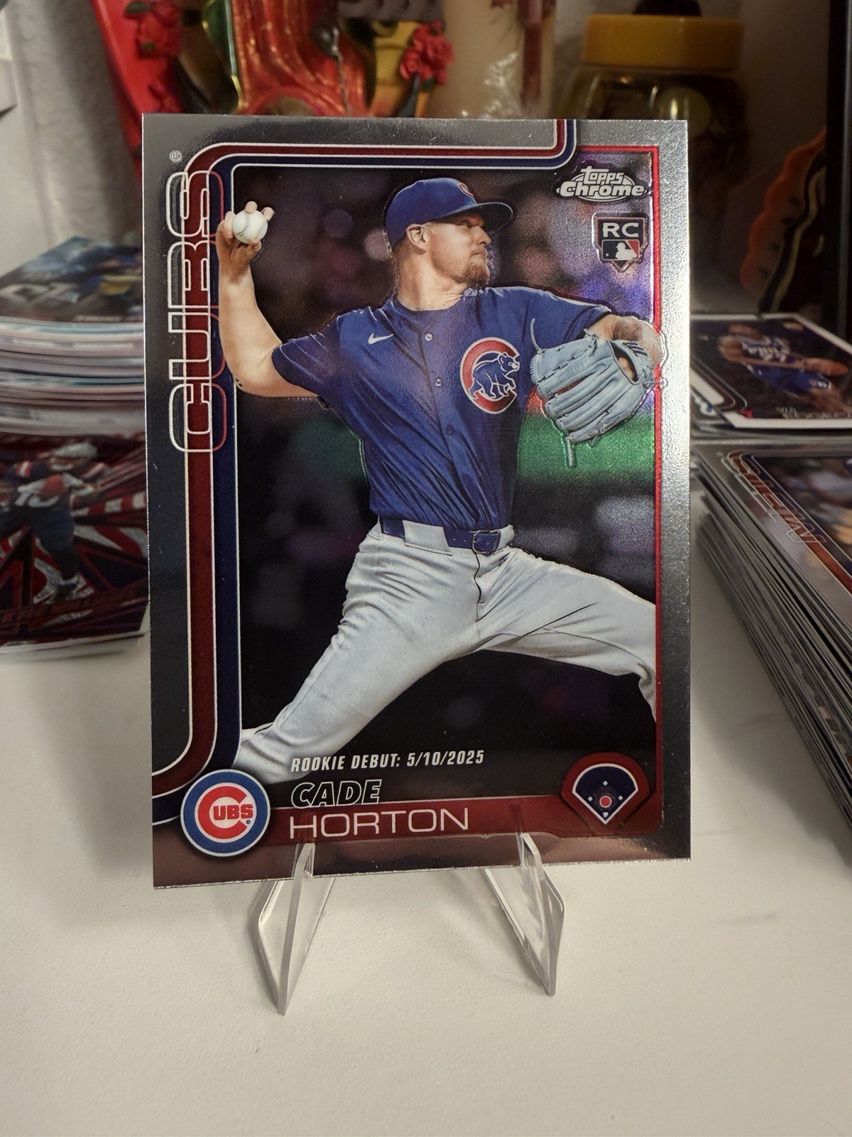 2025 Topps Chrome Update Cade Horton Rookie Debut  #USC102 (RC) Cubs