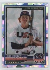 2023 Panini USA Baseball Stars & Stripes Crystals Prizm /23 Ryan Harwood #29 tj1