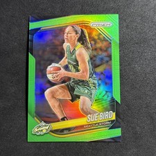 SUE BIRD Lime Neon Green 156/225 2025 Panini Prizm WNBA Basketball #38