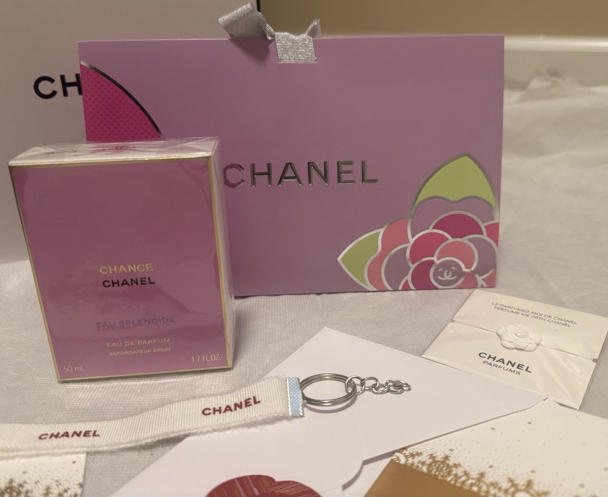 Chanel Chance Eau Splendide Perfume Gift Set 50ml + Bag