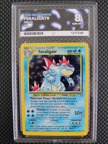 Feraligatr (Unlimited) graded ACE 8 for sale on eBay