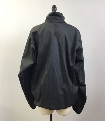 Mens Louis Garneau Vintage Windbreaker Black Jacket 🚲 - Picture 2 of 2