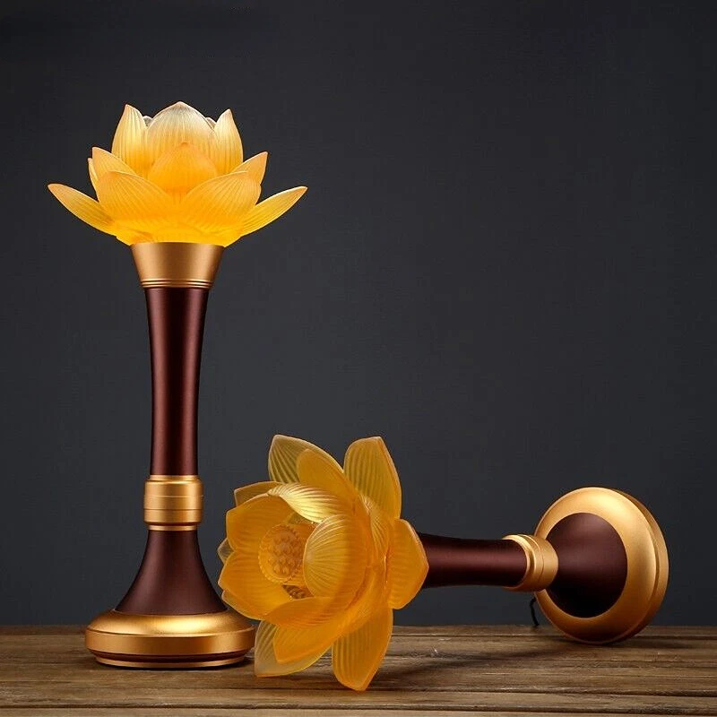 Led 2024 lotus lamp