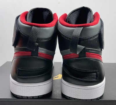 Air Jordan 1 High FlyEase Smoke Grey/ Gym Red CQ3835-006  display picture 1