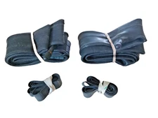 Two (2) Duro Inner Tubes 26" x 2.125" Schrader Valve and Rim Liners