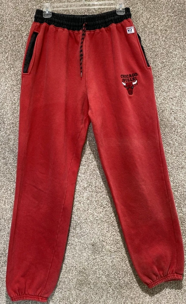Vintage 90s NBA Mens Chicago Bulls Embroidered Sweatshirt Medium
