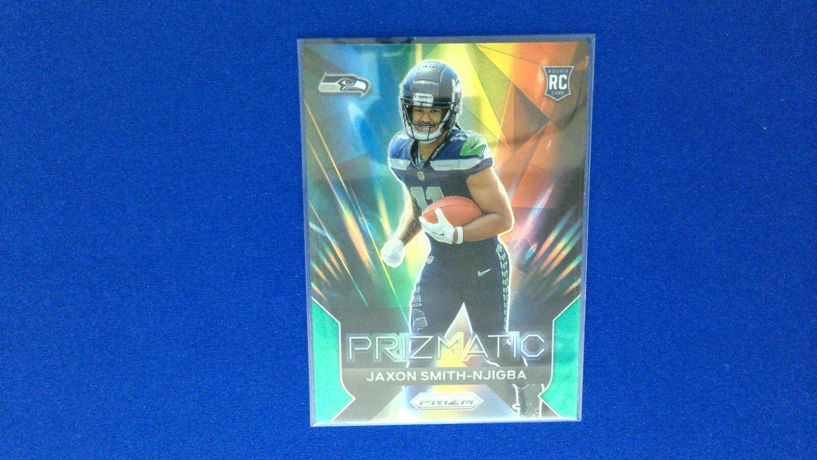JAXON SMITH-NJIGBA 2023 PRIZM PRIZMATIC GREEN PRIZM #1 SEATTLE SEAHAWKS