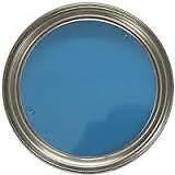 (ET) L BLUE GLOSS Engine Enamel Paint Brush On + FREE gloves/brush Motorbike S2