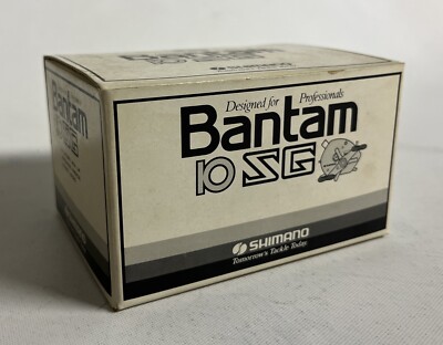 Vintage Shimano Bantam 10 SG Baitcast Reel Original Box ONLY Vintage Shimano Bantam 10 SG Baitcast Reel Original Box ONLY