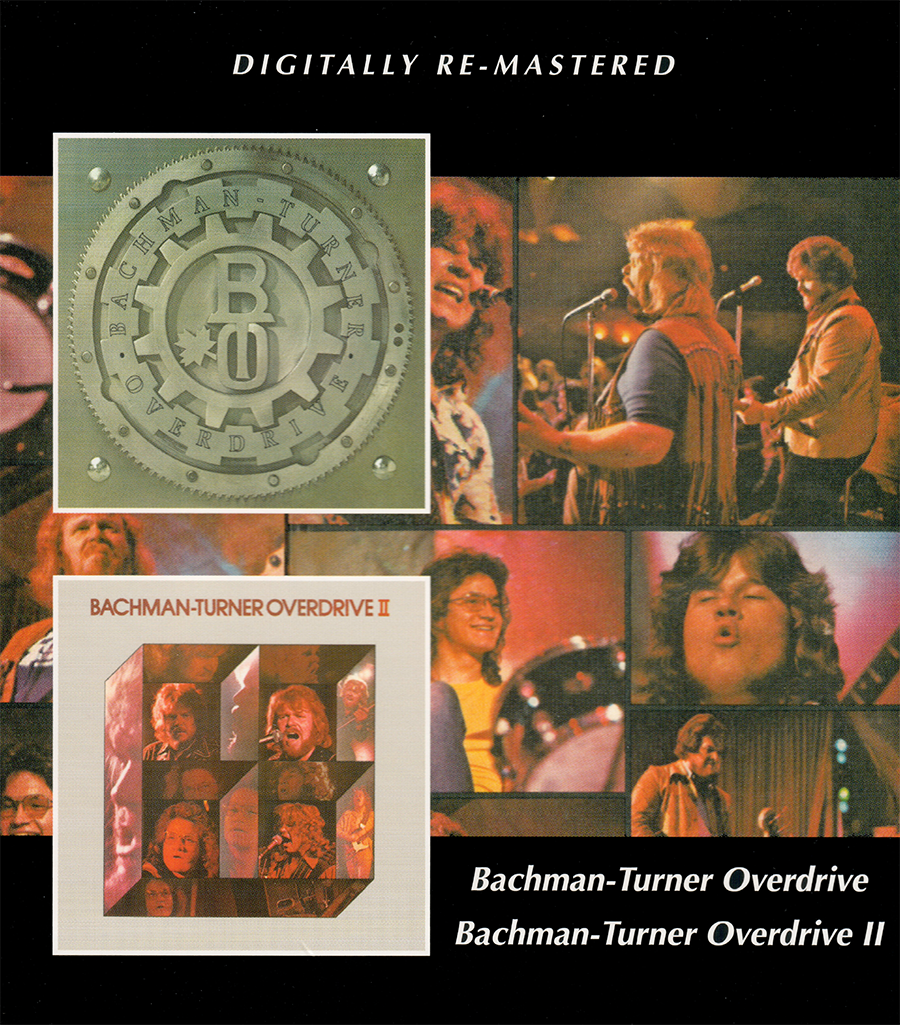 dts 5.1 CHANNEL！Bachman Turner Overdrive Bachman Turner Overdrive • BTO I / BTO II CD 2013 BGO