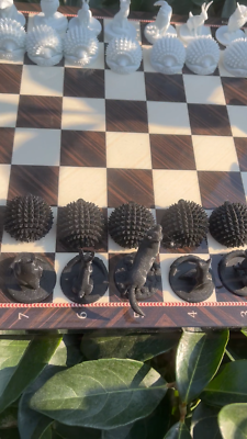 ボードゲーム チェス「MINIATURE ANIMAL CHESS SET」 Animal Kingdom