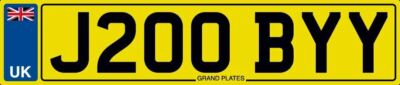 #ad JOBBY BLOCKED DRAIN VAN NUMBER PLATE J200 BYY POO TOILET WASTE SEWER JOOBY JOB GBP 399.00