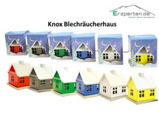 KNOX R&auml;ucherhaus aus Metall - Blechr&auml;ucherhaus  neu vers. Farben
