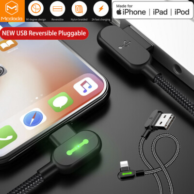 Mcdodo For iPhone 14 13 11 12 Pro Max 8 7 6s XR iPad USB Charger Data Cable Cord