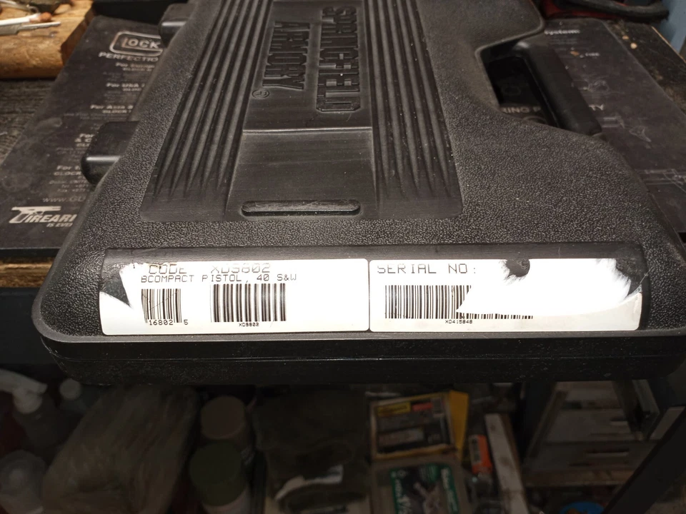 Springfield Armory Xd40 Box With Lock And Cleaning Brush - Image 3 of 3