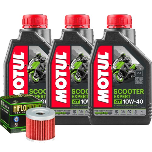 Kit Tagliando Honda SH 300 - Olio Motul 5000 10W40 + Filtri - Foto 7