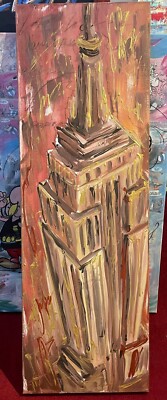 Gemälde Empire state Building 90ziger