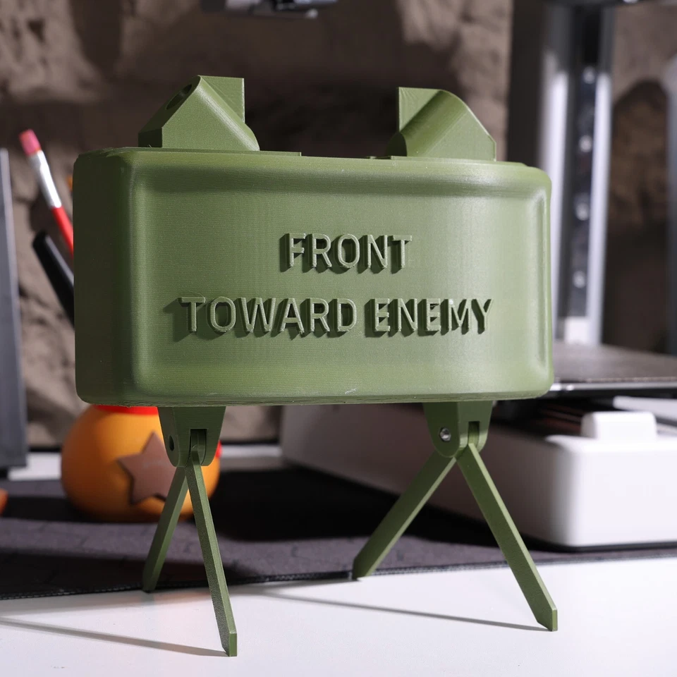 M18A1 Claymore Mine Bluetooth Speaker - Unique Military Gift, 3D Print Decor - Image 4 of 4
