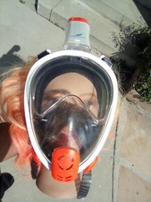 Nautica Full Face Snorkeling Mask adult Sized.