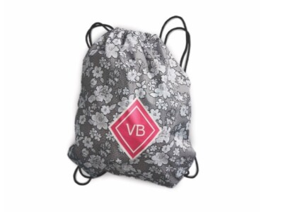 NWT Vera Bradley RAIN GARDEN GRAY ReActive Drawstring  display picture 3