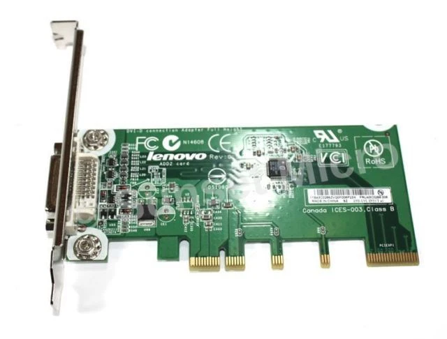 SCHEDA IBM Lenovo Thinkcenter M57 scheda video PCI desktop 03T6005 43C0258 - Immagine 2 di 4
