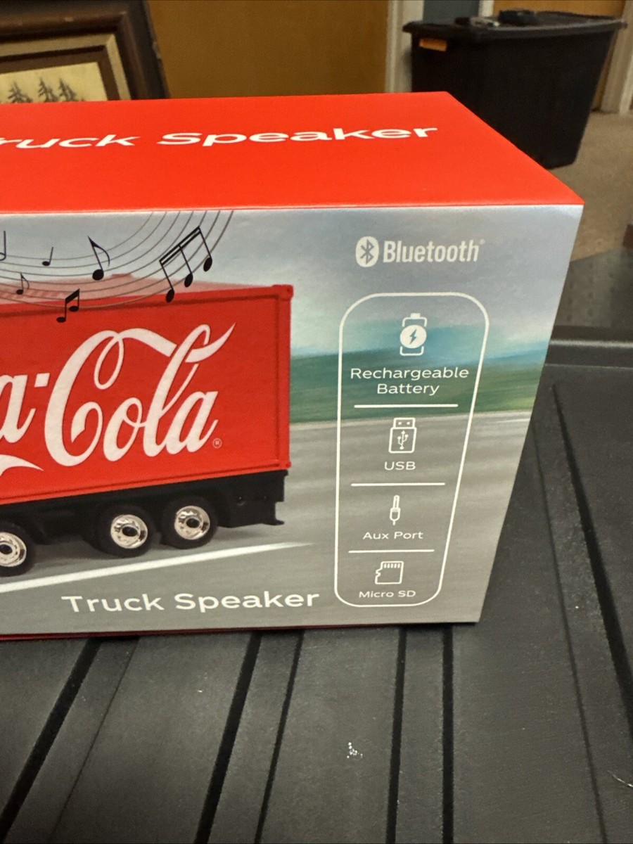 Coca Cola Bluetooth Truck Speaker New Sealed | eBay
