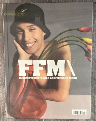FASHION FOR MEN 10 YEAR ANNIVERSARY ISSUE-HARD COVER-FACTORY SEALED-BRAND NEW