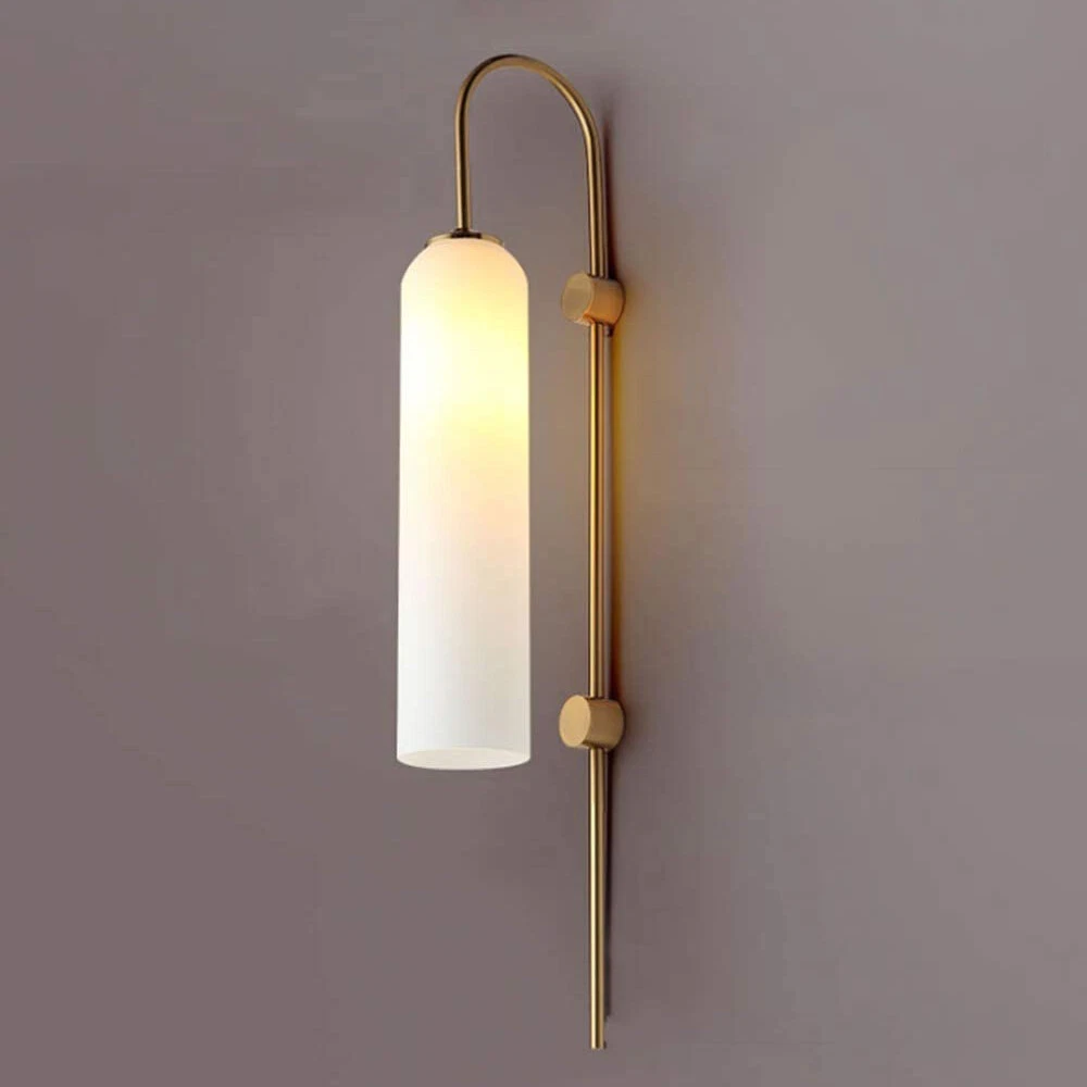 Glass tube cheap wall sconce