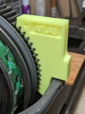 BEST Atlas Craftsman 10" & 12" Lathe Spindle Lock Wedge Stop Block --- Yellow