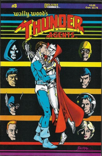 T.H.U.N.D.E.R. AGENTS - 7 issues (Wally Wood, Tower/Deluxe Comics) - high grade - Picture 5 of 7